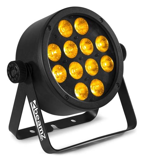 BEAMZ Profesional BAC306 FOCO PAR LED 12x12W RGBWA UV De Alta