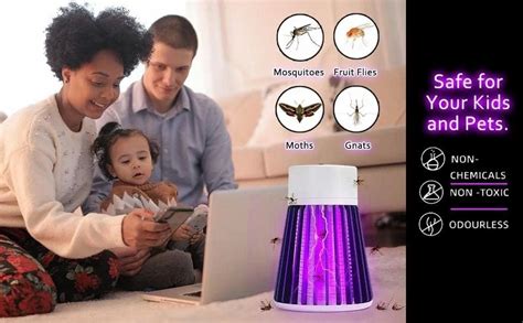 Abs Mosquito Killer Machine Trap Lamp Chargeable Area Of Coverage