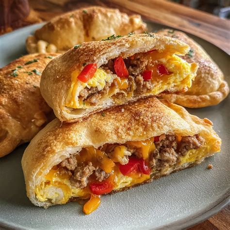Homemade Breakfast Hot Pockets Recipes By Ree