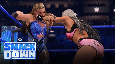 Wwe K Smackdown Liv Morgan Vs Natalya Youtube