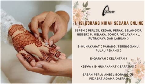 Panduan Lengkap Proses Perkahwinan Dari A Z Sampai Dapat Kad Nikah