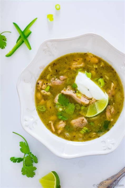 Green Chili Chicken Chili Verde Recipe