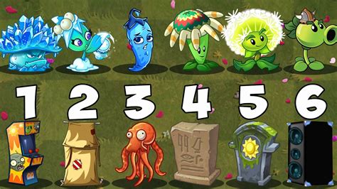 Pvz Challenge Plant Food Abilities Can Defeat Grave Stone Sun