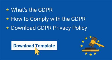 Sample Gdpr Privacy Policy Template Termsfeed Policy Template