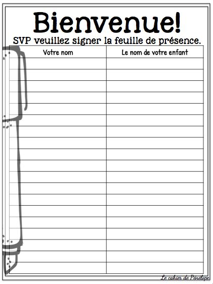 Le Cahier De P N Lope La Rencontre De Parents