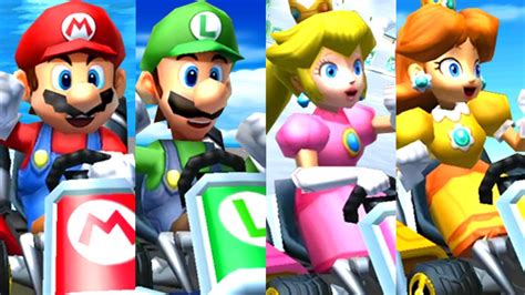 Mario Kart 7 Characters Peach