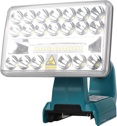 18 W 2000 LM Akku LED Arbeitsleuchte Powered By 14 4 V 18 V Li Ionen