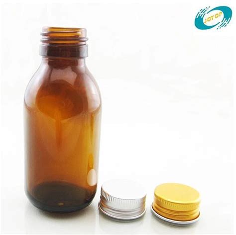 Amber Syrup Oral Liquid Medicine Glass Bottle With Screw Cap China