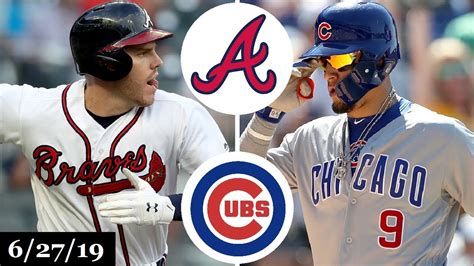 Atlanta Braves vs Chicago Cubs - Full Game Highlights | June 27, 2019 ...