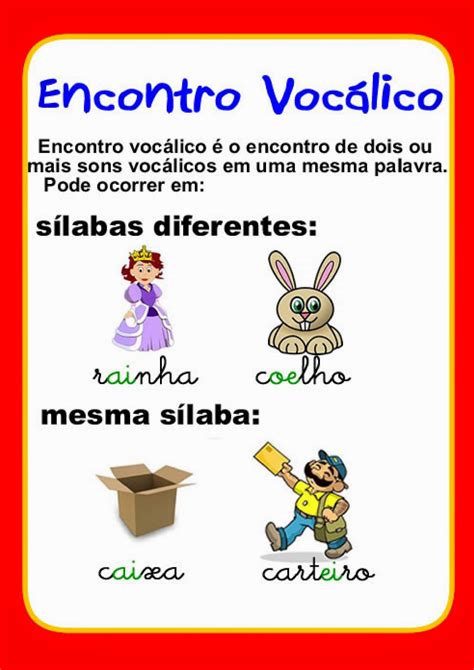 O Que São Encontro Consonantal