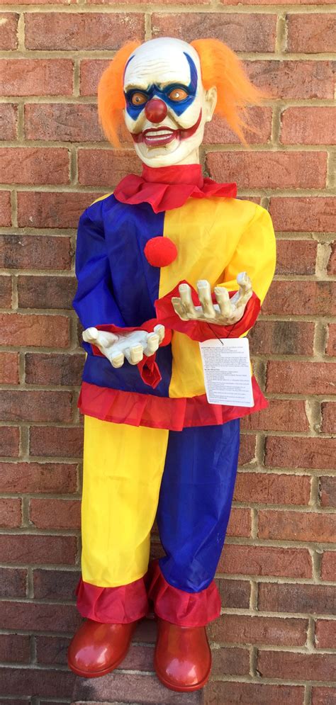 36 Animated Creepy Clown Halloween Prop Creepy Clown Halloween