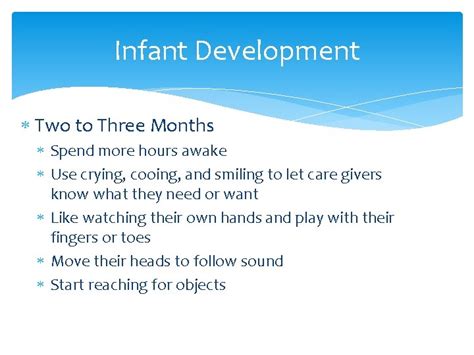 Child Development Ages Stages Developmental Ages Stages Infant