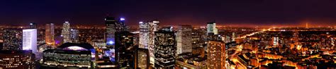 Paris Skyline At Night Panoramic - 5760x1200 - Download HD Wallpaper ...