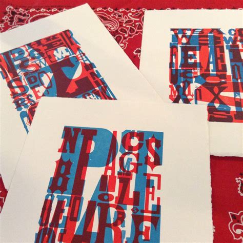 Letterpress Printing Art