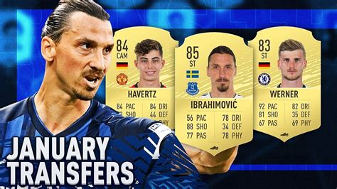 FIFA 20 JANUARY TRANSFERS CONFIRMED DEALS RUMOURS W IBRAHIMOVIC