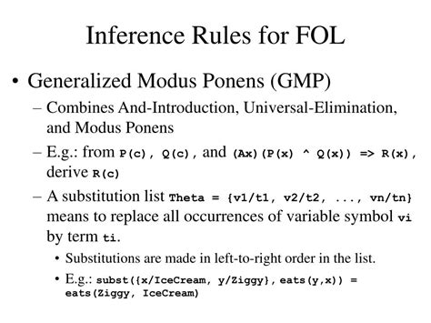 Ppt First Order Logic Fol Aka Predicate Calculus Powerpoint Presentation Id 5573261