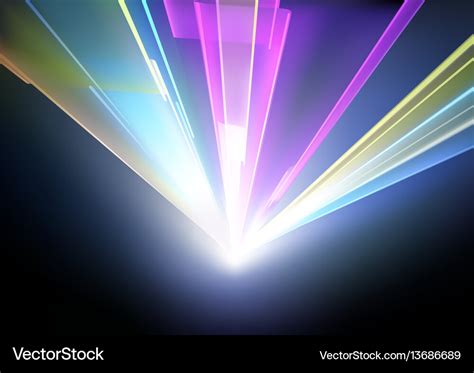 Laser disco lights background Royalty Free Vector Image