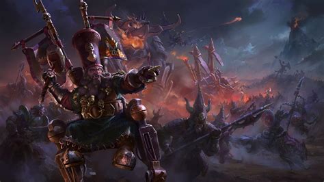 The Chaos Dwarves Arrive In Total War Warhammer Iii Next Month