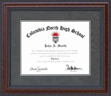 High School Diploma Frames by Wordyisms