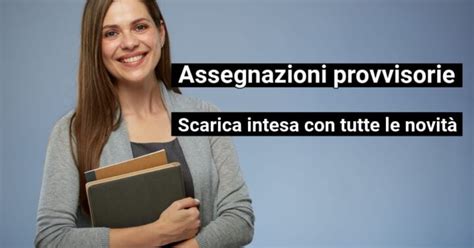 Assegnazioni provvisorie 2024 INTESA sottoscritta Sì domanda anche