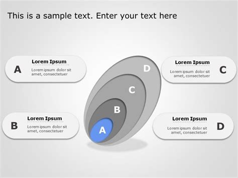 Venn Diagram 9 PowerPoint Template