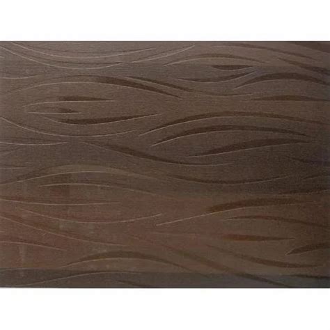 Mica Wood Paper Molten Dark Laminate Sheet For Door Thickness 1 Mm At