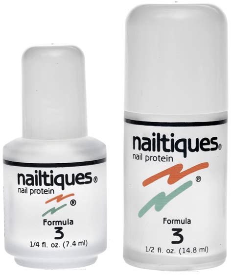 Size : 0.5 oz , Nail Supplements: Nailtiques Nail Protein Formula 3 - care for naturally hard ...