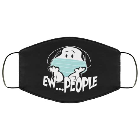 Snoopy Ew People Face Mask Tagotee • Leesilk Shop