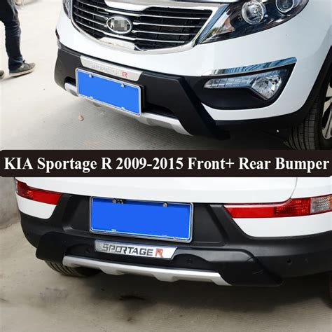 JIOYNG Fit For KIA Sportage R 2009 2015 Front Rear Bumper Diffuser