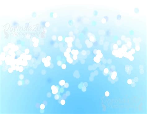 Blue Bokeh Background Light Blue Digital Print Blue Digital - Etsy