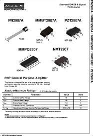 NMT2907 Datasheet PNP General Purpose Amplifier