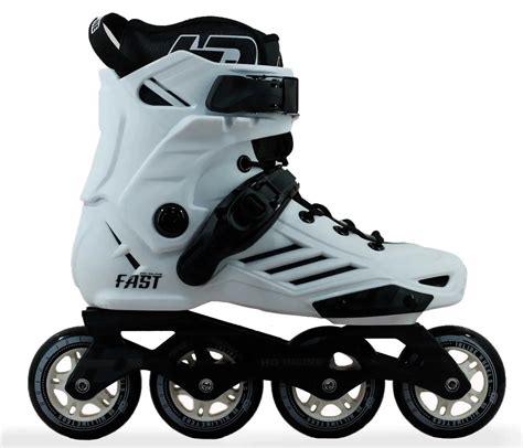 PATINS HD INLINE FAST 80 MM BRANCO