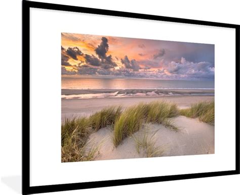 PosterMonkey Fotolijst Poster Strand Strand Zee Duin