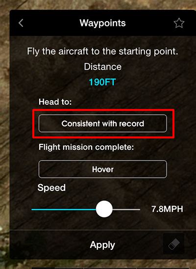 HOW TO Setup And Use Waypoints DJI Inspire Drone Forum