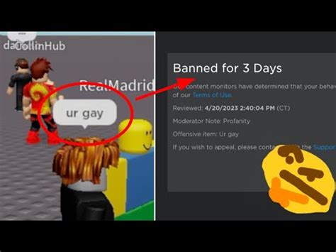 I Tried To Get Banned In Roblox For The Stupidest Reason YouTube