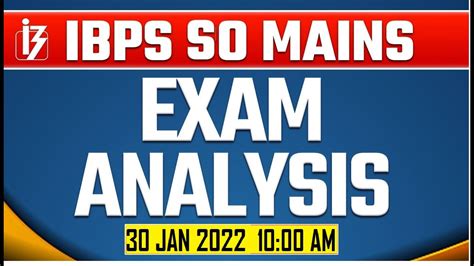 IBPS AFO MAINS 2021 QUICK EXAM ANALYSIS YouTube