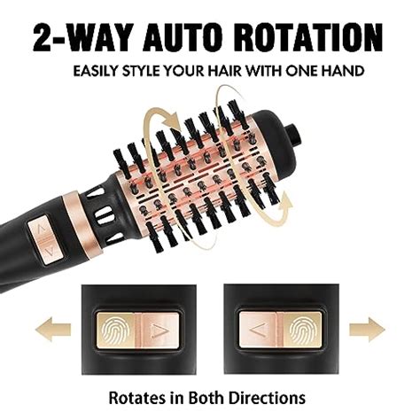 Snapklik DAILYLIFE Blow Dryer Brush Rotating Hair Dryer Brush Hot Air Spin Brush Set