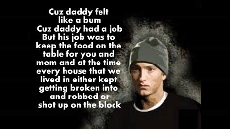 Eminem - Mockingbird Lyrics - YouTube