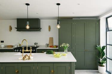 Olive Green Kitchen Ideas: Inspiration and Paint Colors | Hunker