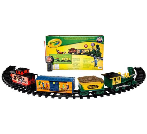 G-Gauge Lionel Train Set - Crayola