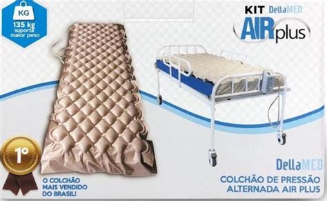 Colch O Pneum Tico Hospitalar Air Plus Anti Escaras Kg Kit Completo