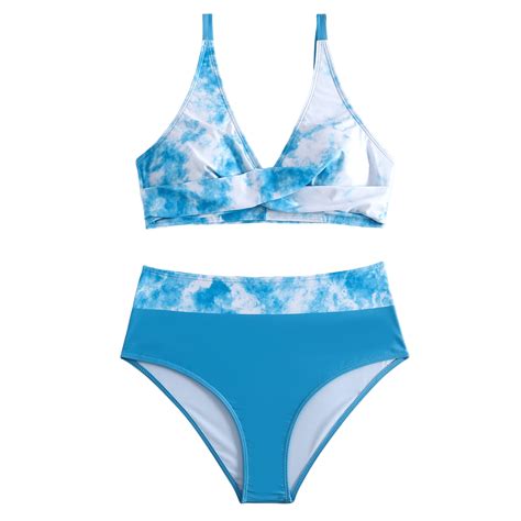 Divhosrg High Waisted Bathing Suit For Women Bikini Sets For Women High Waisted Cute Bathing