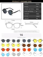 Lunettes De Soleil Rondes En M Tal Pour Femmes Et Hommes Steampunk