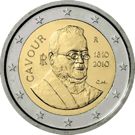 Italy Euro Th Birthday Of Camillo Benso Conte Di Cavour