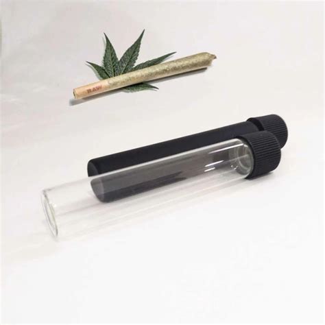 Wholesale 120mm Glass CR Pre Roll Joint Tube Pre Rolled Cones And Pre