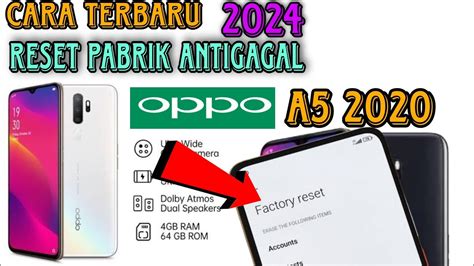 Cara Reset Pabrik Oppo A5 2020 Cara Reset Hp Oppo A5 2020 Cara Reset