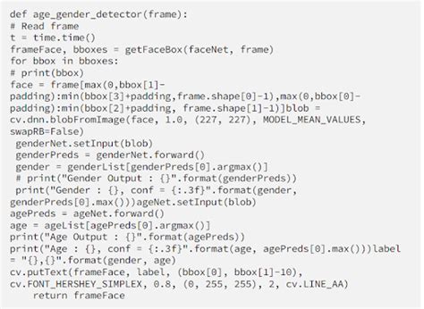 Real Time Age And Gender Detection Using Opencv Folio3ai Blog