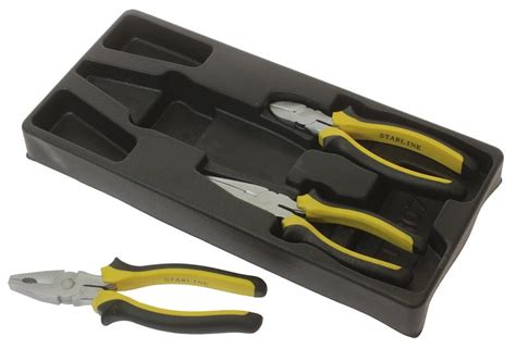 STARLINE Sada kleští - 3 ks - NR F1TR07 | E-shop LKQ CZ s.r.o.