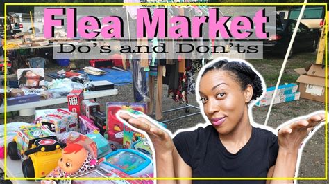 HOW TO SELL AT A FLEA MARKET Do S And Don Ts Of Selling MAKE