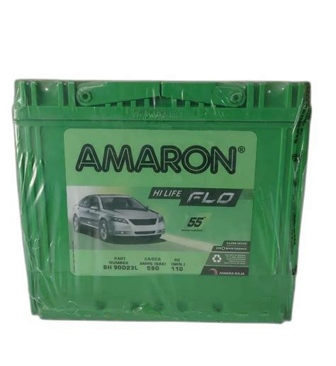 Capacity 68 Ah Amaron Hi Life Flo BH 90D23L Car Battery At Rs 7600 In